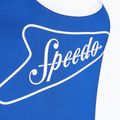Strój pływacki jednoczęściowy damski Speedo Solid Bound Scoop turkish sea/bright white 3