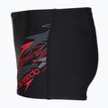 Bokserki kąpielowe chłopięce Speedo Medley Logo Aquashort Anthracite/Hrr 3