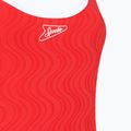 Strój pływacki jednoczęściowy damski Speedo Texture Bound Scoop high risk red/bright white 3