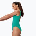 Strój pływacki jednoczęściowy damski Speedo Solid High Neck peacock teal 3