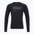 Longsleeve do pływania męski Speedo Endurance+ Logo Rash Guard anthracite