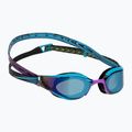 Okulary do pływania Speedo Fastskin Hyper Elite Mirror mayan blue/smoke/tropical horizon