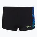 Bokserki kąpielowe chłopięce Speedo Digital Panel Aquashort Anthracite/Clover
