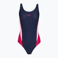 Strój pływacki jednoczęściowy damski Speedo Colourblock 2.0 peacoat/pink 6