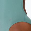 Strój pływacki jednoczęściowy damski Speedo Active Back storm green 5