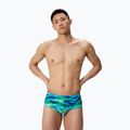 Bokserki pływackie męskie Speedo Printed 13.5 cm Brief sunset grove/green