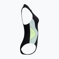 Strój pływacki jednoczęściowy damski Speedo Ocean Flex Zip black/pale clover 9