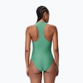 Strój pływacki jednoczęściowy damski Speedo Ocean Flex Zip fortune green/pale clover 2