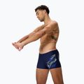 Bokserki kąpielowe męskie Speedo Medley Logo Aquashort peacoat/deep sapphire 5