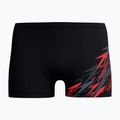 Bokserki kąpielowe męskie Speedo Medley Logo Aquashort anthracite/hrr