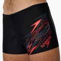 Bokserki kąpielowe męskie Speedo Medley Logo Aquashort anthracite/hrr 5
