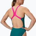 Strój pływacki jednoczęściowy damski Speedo Solid Powerback peacock 4