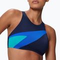 Strój pływacki dwuczęściowy damski Speedo Hyperboom Butterfly Back peacoat/deep sapphire 4