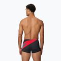 Bokserki pływackie męskie Speedo Hyperboom Aquashort anthracite/high risk red 2