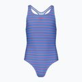 Strój kąpielowy jednoczęściowy dziecięcy Speedo Stripe Print Medalist periwinkle blue
