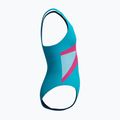 Strój pływacki jednoczęściowy dziecięcy Speedo Hyperboom Butterfly Back mayan blue/margarita pink 4