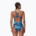 Strój pływacki jednoczęściowy damski Speedo Hyperboom Print Medalist peacoat 2