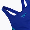 Strój pływacki jednoczęściowy damski Speedo Solid Splice Medalist sapphire/peacoat 3