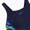 Strój pływacki jednoczęściowy damski Speedo Hyperboom Splice Muscleback Legsuit peacoat/sapphire 3