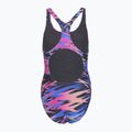 Strój pływacki jednoczęściowy dziecięcy Speedo Hyperboom Print Medalist anthracite 2