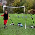 Bramka do piłki nożnej QuickPlay Kickster Academy 365 x 180 cm white/black 9