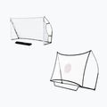 Bramka do piłki nożnej z rebounderem QuickPlay Kickster 2 in 1 240 x 150 cm white/black
