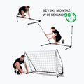 Bramka do piłki nożnej QuickPlay Kickster Elite 300 x 100 cm biała/czarna 9