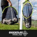 Kieszeń celownicza do piłki nożnej QuickPlay QP1594 white/black 2