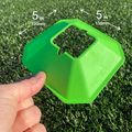 Pachołki treningowe QuickPlay Mini Cones 20 szt. green 4