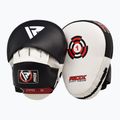Łapy treningowe trenerskie RDX Focus Pad T1 white/black 3