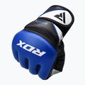 Rękawice grapplingowe RDX Glove New Model GGRF-12U blue 3