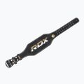 Pas do podnoszenia ciężarów RDX Belt 6" Leather black/gold 4