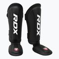 Ochraniacze piszczeli i stóp RDX T1 Shin Instep Guards black