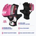 Rękawice grapplingowe RDX Grappling Glove New Model GGRF-12P pink 9