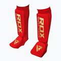 Ochraniacze piszczeli i stóp RDX Hosiery Shin Instep Foam red