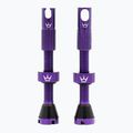 Zestaw wentyli presta Peaty's X Chris King MK2 Tubeless Valves 42 mm violet