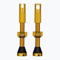 Zestaw wentyli presta Peaty's X Chris King MK2 Tubeless Valves 42 mm gold