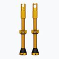 Zestaw wentyli presta Peaty's X Chris King MK2 Tubeless Valves 60 mm gold