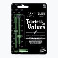 Zestaw wentyli presta Peaty's X Chris King MK2 Tubeless Valves 80 mm emerald 2