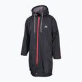 Płaszcz ZONE3 Robe Fleece Parka black/grey