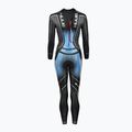 Pianka triathlonowa damska HUUB Agilis Brownlee 3:3 mm black/blue 10