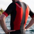 Kombinezon triathlonowy męski HUUB Race Long Course Tri Suit black/red 9