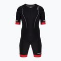 Kombinezon triathlonowy męski HUUB Race Long Course Tri Suit black/red