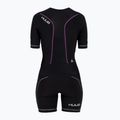 Kombinezon triathlonowy damski HUUB Aura Long Course Tri Suit black/purple 2