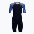 Kombinezon triathlonowy męski HUUB Anemoi Aero + Flatlock black/aqua 8