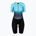 Kombinezon triathlonowy damski HUUB Commit Long Course Suit teal/black