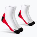 Skarpety HUUB Running Sock 2 pary white/red/grey