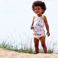 Strój kąpielowy jednoczęściowy dziecięcy z pieluszką Splash About Happy Nappy flowe meadow 7