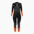 Pianka triathlonowa damska HUUB Araya 2:4 black/orange