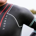 Pianka triathlonowa męska HUUB Varman Glacier 3:5 mm blue/red 14